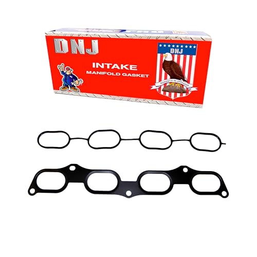 DNJ IG922 Intake Manifold Gasket Set for 2001-2015 Lexus, Pontiac, Scion, Toyota Camry, Corolla, Highlander 2.0L-2.4L L4 16V DOHC 2362cc