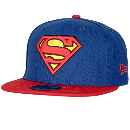 Casquette New Era Superman 59Fifty Fitted Hat Blue bonnet ajusté DC Comics