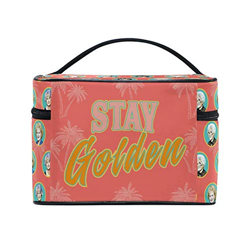 BAD BANANAS Golden Girls - Soft Cosmetic Case - Large Makeup Bag - Stay Golden4