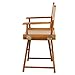 Casual Home Director's Chair ,Honey Oak Frame/Tan Canvas,18