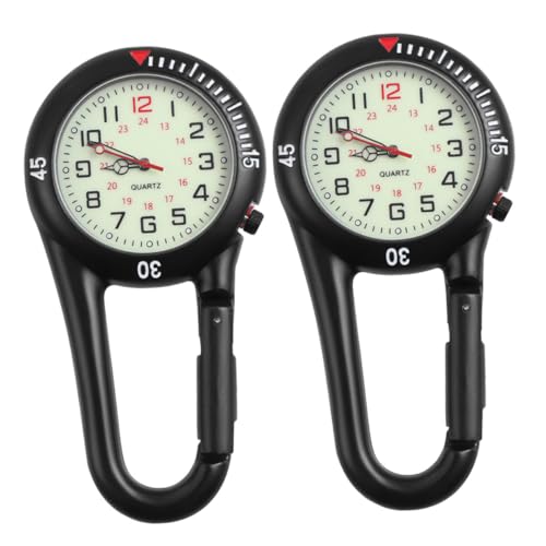 Montre fob alliage inoxydable robuste avec cadran à quartz clip