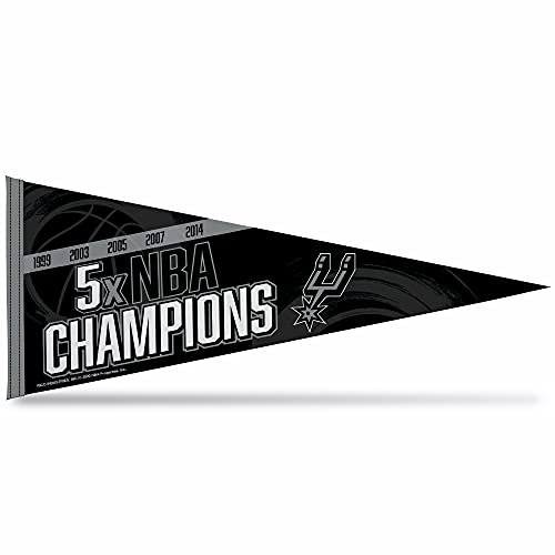 Image of Rico Industries NBA Basketball 12 inch x 30 inch Felt Wall Decor Pennant - Great for Home /Bed Room /Man Cave Decor