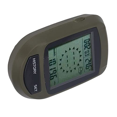 8-in-1-Höhenmesser, ABS-Gehäuse, multifunktional, superhelle Hintergrundbeleuchtung, Digitalanzeige, Höhenmesser, hohe Genauigkeit, einfache Bedienung für Outdoor-Aktivitäten – Bild 4