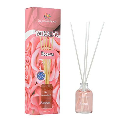 Difusor Mikado Aroma Con Varitas de 50 ml (ROSAS)