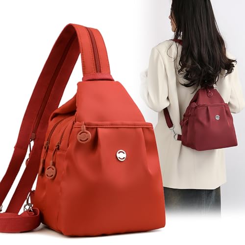 Waterproof 2-Way Commuter Bag, Mini Oxford Cloth Travel Daypack, Small Backpack Purse for Women2