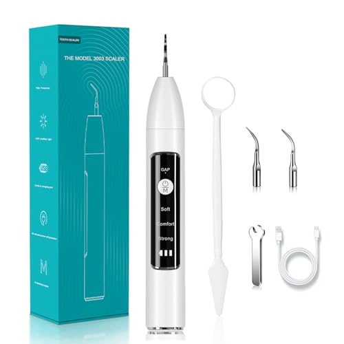 Scaler Plaque Remover for Teeth, Dental Tartar Calculus Remover Teeth Cleaning Kit