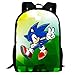 Produktbild Sonic The Hedgehog Schulranzen für Jungen und Mädchen Einheitsgröße Sonic der Igel 1