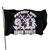 WetterbeständigDoppelnähte zur Verbesserung der Haltbarkeit; Gartenflagge ist langlebig für drinnen und draußen, Kunstfahnen, die jedem Regen, Schnee und starker Sonneneinstrahlung standhält. Es wird Ihre Nachbarn überdauern und für immer lebendig bleiben