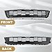 PartsFlow Grille Compatible With 2012-2016 Chevrolet Chevy Sonic Upper Chrome Frame Trim Shell W/Black Insert Grill GM1200638 95215846