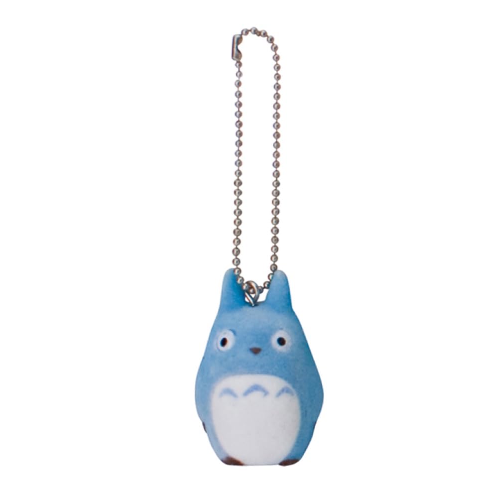 Studio Ghibli - My Neighbor Totoro - Blue Totoro, Sekiguchi Flocked Key Chain