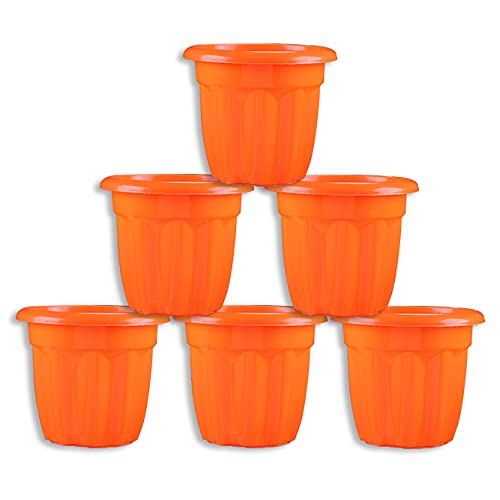 See full amazon price history chart for Kraft Seeds 8 Inch Wavy Collar Style Appealing Victoria Flower Planters Suitable for Home, Garden and Office Use – Orange - Pack of 6 Kraft Seeds 8 Inch Wavy Collar Style Appealing Victoria Flower Planters Suitable for Home, Garden and Office Use – Orange - Pack of 6 (B09373QGGW) Amazon Price History, Amazon Price Tracker