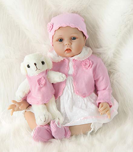 ZIYIUI 22 55cm Reborn Baby Girl Doll Newborn Baby Dolls Realistic Silicone Vinly Birthday Xmas Gifts Toy