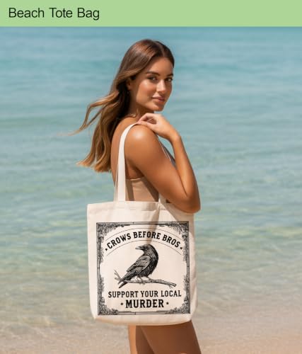 Image of Aesthetic Tote Bag for Women Girls, Stylish Tote Bag for Friends Besties Coworker
