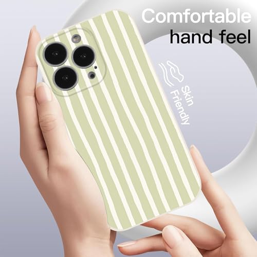 Coque iPhone 16 Pro Max esthétique verte idée cadeau fille