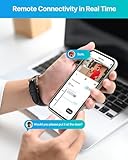 ZOSI 2.5K WiFi Security Camera with Person Vehicle Detection, 4MP CCTV Camera Outdoor Indoor, Home Surveillance Camera with Spotlight Siren, Color Night Vision, 2-Way Audio, Cloud/ Local Storage - Image 6