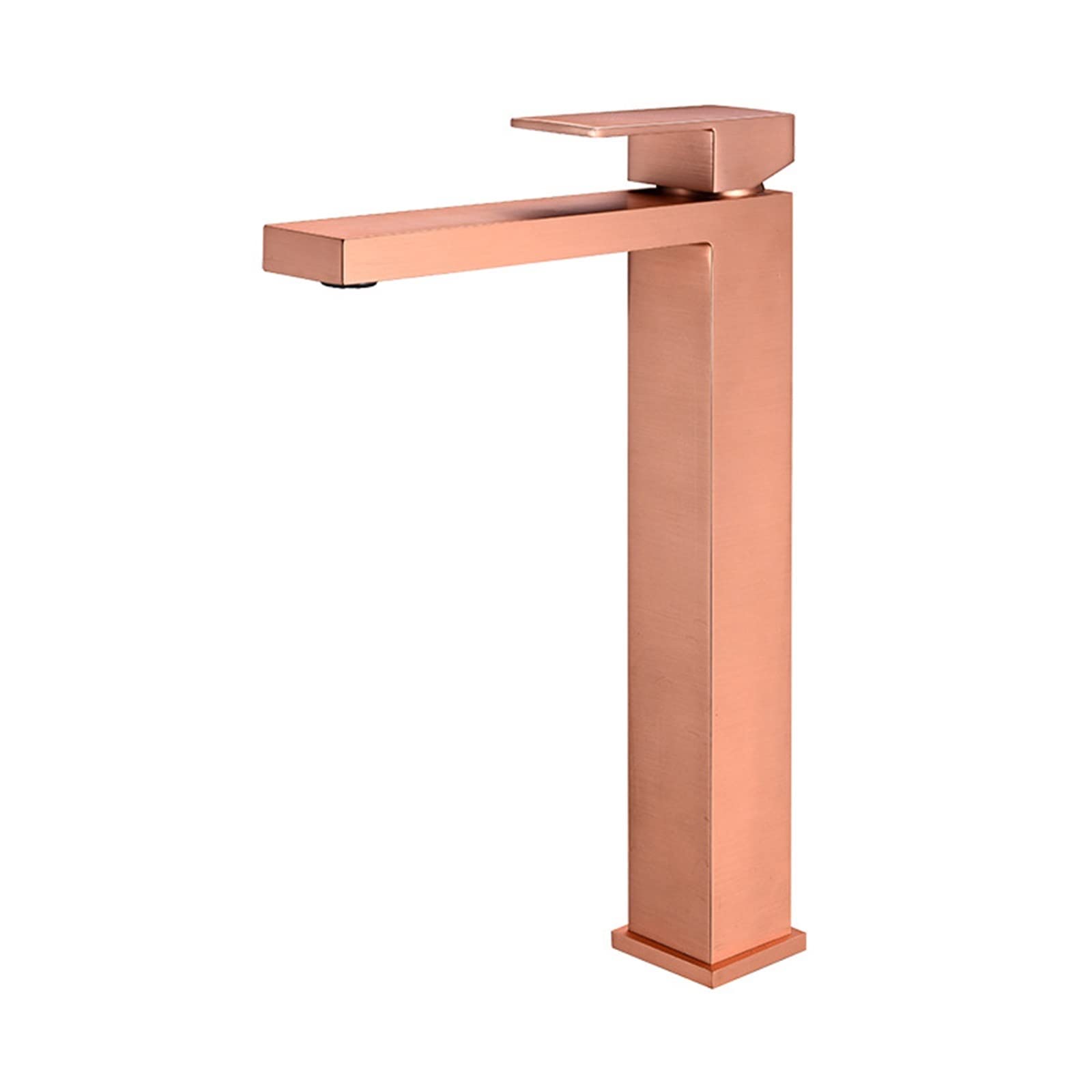Robinet d'évier cascade or rose pour créer une ambiance spa à la maison