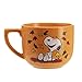 Hallmark 6MJN1526 Oversized Peanuts Mug, Large, Harvest Leaves