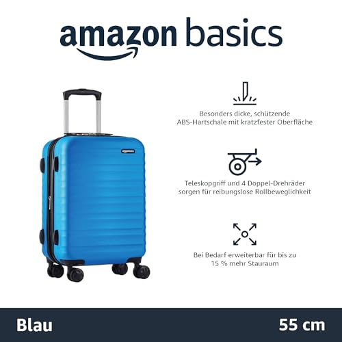 Mittelgroßer Hartschalenkoffer von Amazon Basics 55 cm