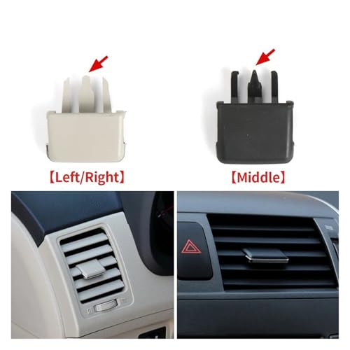 Rejillas de aire acondicionado para Corolla 2007-2013: solucione el clip de ventilación roto 2