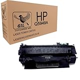 GIL Q5949A 49A Q7553A Toner kompatibel für HP Laserjet P2010 P2015 P2014 M2727 LBP3310 3370 Laserjet 1160 1320 3390 3392 schwarz 2.500 Seiten