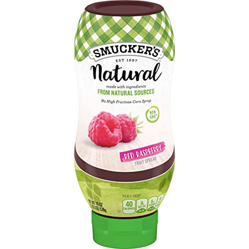 Smucker's Natural Red Raspberry Squeezable Fruit Spread, 19 Ounces (Pack Of 12) #TOP24