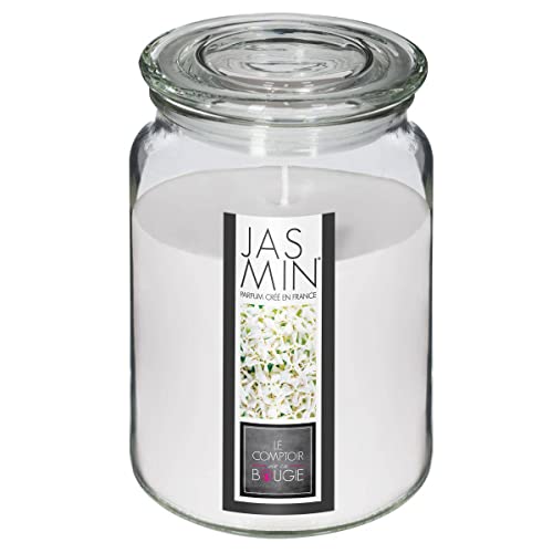 Vela de cristal perfumada de jazmín 510G