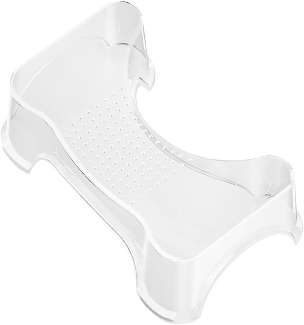 Toilet Step Stool, PET Non Slip Bathroom Aid, 50kg