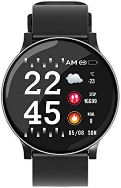 Smartwatch KSIX Round HR 1,3' OLED 170 mAh Bluetooth 4.0 Nero : Amazon.it:  Sport e tempo libero