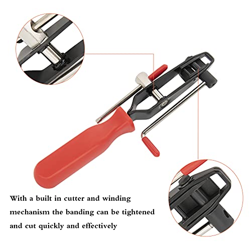 Cv Joint Ear Clamp Banding Tool Cv Boot Clamp Pliers Automotive Hose Axle Plier For  Atv Utv Most Cars Boot Clamps    #TOP5