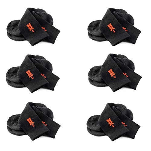 Image of SCRUFFS WORKER BOOT SOCKS Black Warm Mens Work Sock UK 10-13 (6)