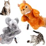 Teyva Daily 2 Pack of Cat Wrestling Glove, Interactive Puppet Toy