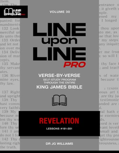 Revelation: Vol 30 - Line Upon Line PRO Bible Study Series (Line Upon Line PRO - New Testament)
