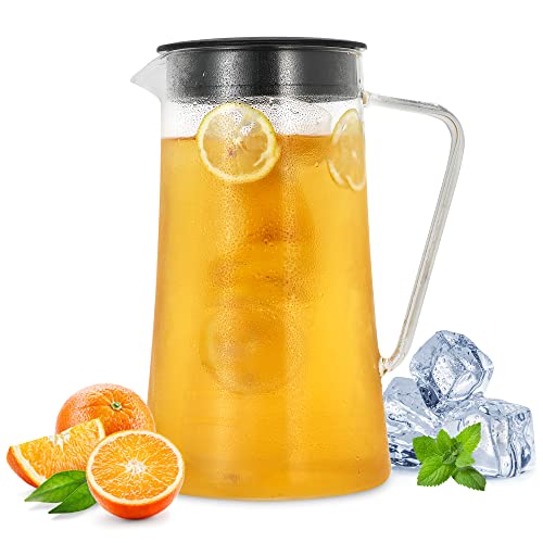 Sunvivi-3-Quart-Iced-Tea-Maker-with-Glass-PitcherIce-Tea-Maker-with-Infusion-Pitcher-for-HotCold-WaterIced-Coffee-Maker-for-Ground-Coffee-with-Strength-SelectorStainless-SteelBlack Sunvivi-3-Quart-Iced-Tea-Maker-with-Glass-PitcherIce-Tea-Maker-with-Infusion-Pitcher-for-HotCold-WaterIced-Coffee-Maker-for-Ground-Coffee-with-Strength-SelectorStainless-SteelBlack