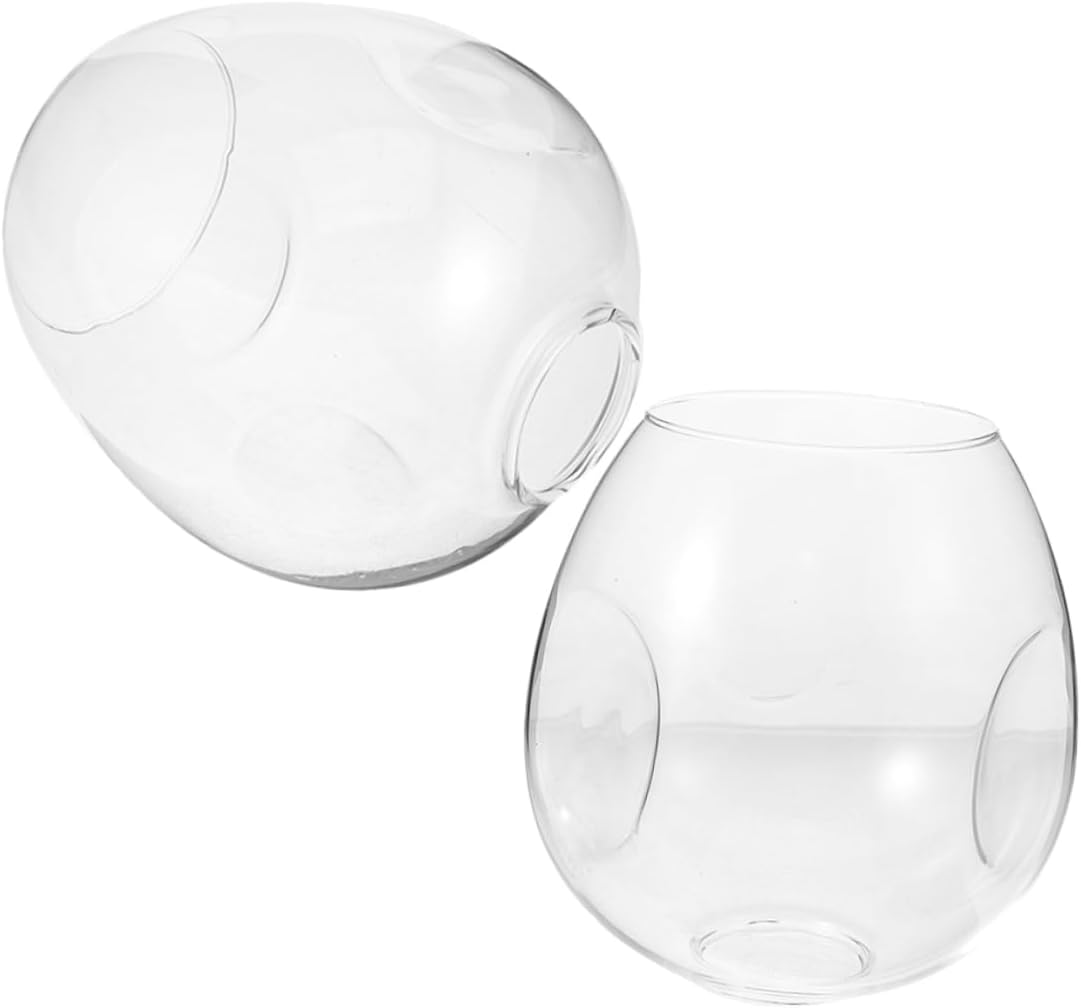 TEHAUX Replacement Glass Lampshade Plaid Pendant Light Shades Globes for Light Fixtures
