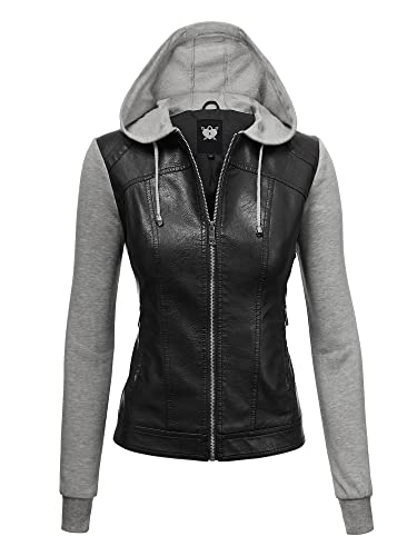 Made By Johnny MBJ WJC1347 Women’s Faux Leather...