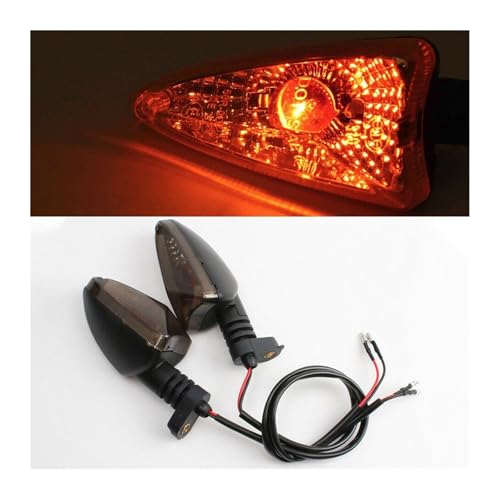 Accessoires directionnels moto type clignotants Street Triple RS fumé