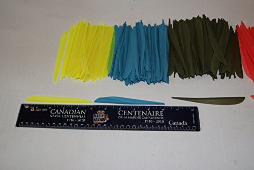 Gateway Parabolic Feathers Orange 4 in. RW 100 pk.