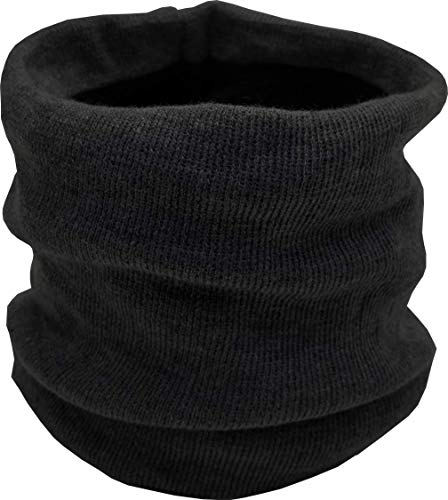 Winter Neck Gaiter, 12 Pack, Fleece Lined Interior Warm Cold Weather Scarf Wrap, Mens Or Womens Bulk (12 Pack Assorted Solids) #TOP6
