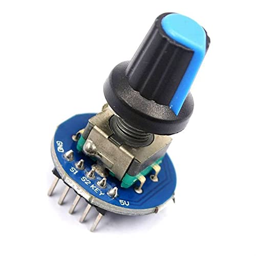 Encodeur rotatif EC11 avec interrupteur et bouton cap pour module de briques audio - 8