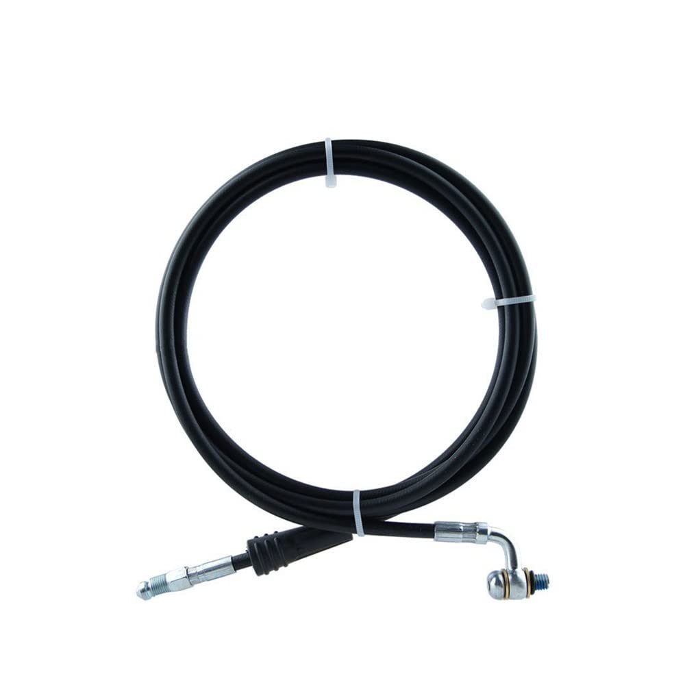 DAVBIR Bremsleitung Elektrisches Mountain Road Bike Hydraulisches Bremszubehör Schrauben Kupferhülse Ölnadel Custom One-Piece Tubing (Color : 1350mm)