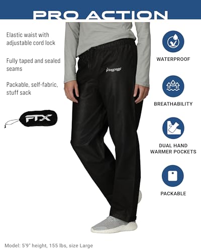 FROGG TOGGS Women's Classic Pro Action Waterproof Breathable Rain Pant2
