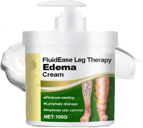FluidEase - Crema antiedema para terapia de piernas, reduce eficazmente las molestias en las piernas (1)