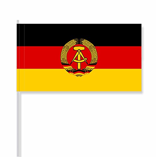 Preisvergleich Produktbild antrada Papierfähnchen Deutsche Demokratische Republik (DDR) (50 Stück)