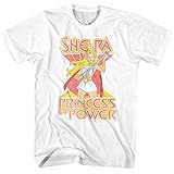 Masters of The Universe TV Television Series She Ra White Adult T-Shirt Tee