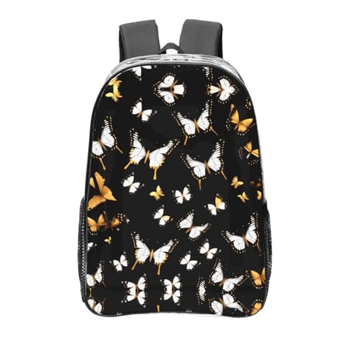 Sac à dos transparent noir pour le travail : finissez-en avec le désordre grâce aux poches