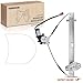 A-Premium Front Left Driver Side Power Window Regulator with Motor Compatible with Honda Pilot 2003 2004 2005 2006 2007 2008 Sport Utility, Replace# 72250-S9V-A01, 72250-S9V-A02