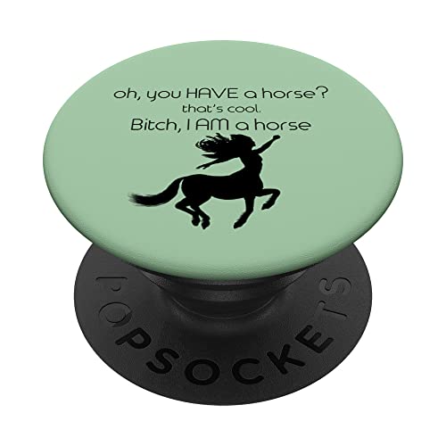 I Am A Centauro Divertido Caballo Fantasía Criatura Animal PopSockets PopGrip Intercambiable Cover