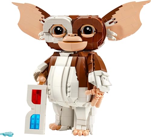 Image of LEGO Ideas Gremlins: Gizmo Posable Figure, Fantasy Gift 21361 - Building Blocks Set for Adults -Age 18+