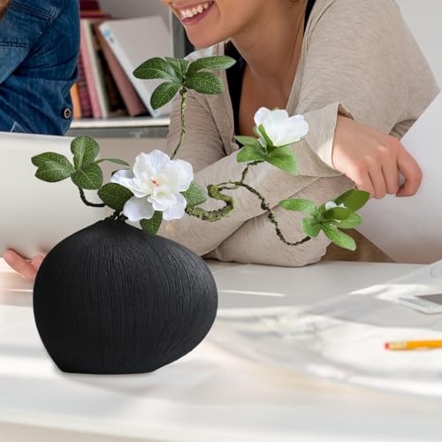 Vase de décoration de centre de table en céramique pour bureau moderne - 4