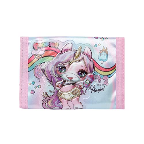 Poopsie Slime Surprise Magic-Portafoglio Velcro 21.5 x 9 cm rosa